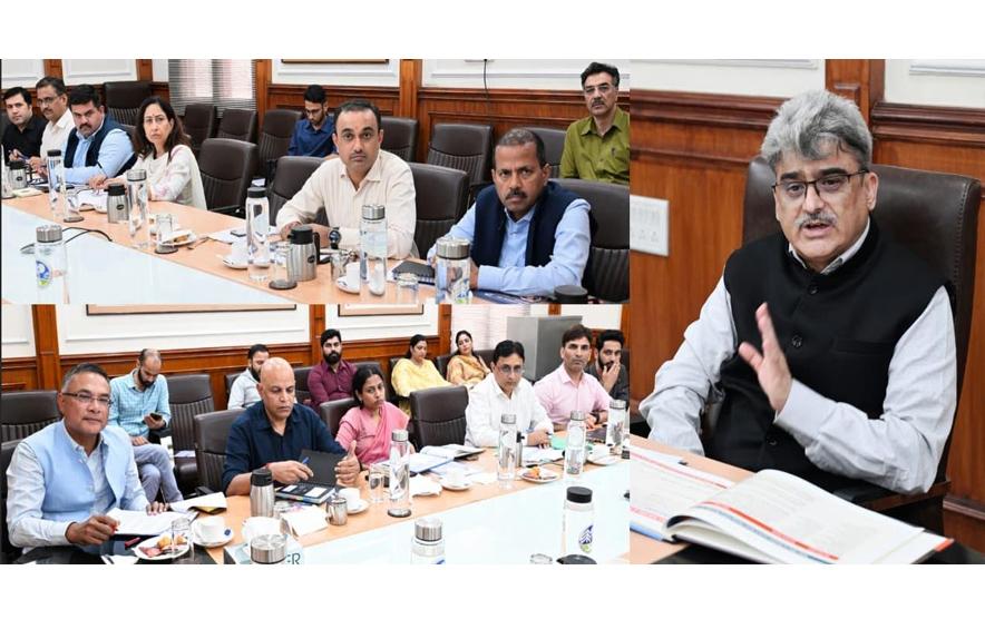 Chief Secy reviews development of key tourism circuits to boost Tourism in Jammu