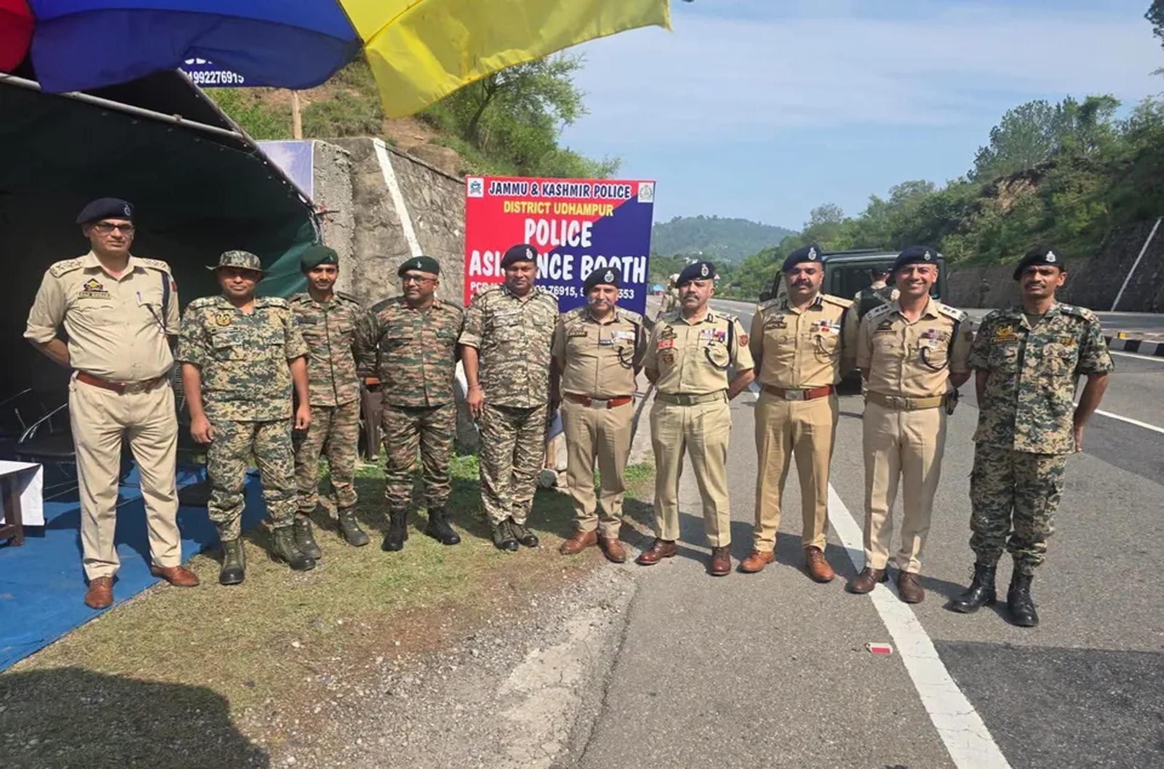 DGP reviews Amarnath Yatra security arrangements in Udhampur, lauds inter-agency coordination