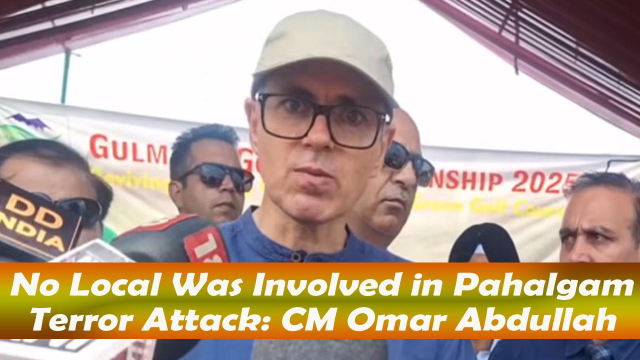 Pahalgam terror attack carried out by foreign terrorists; no local involvement: CM Omar Abdullah