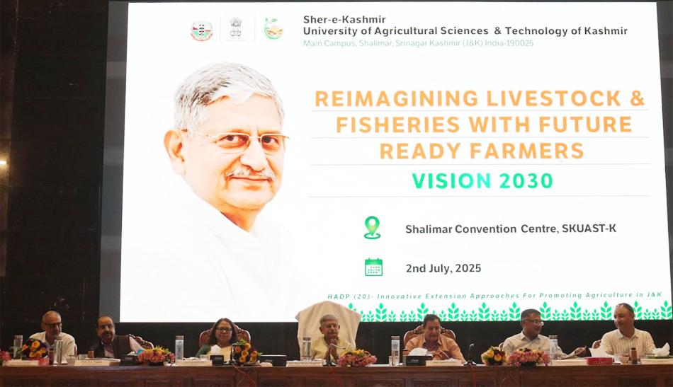 Union Minister promises optimal support for J&K's Dairy, Fisheries development