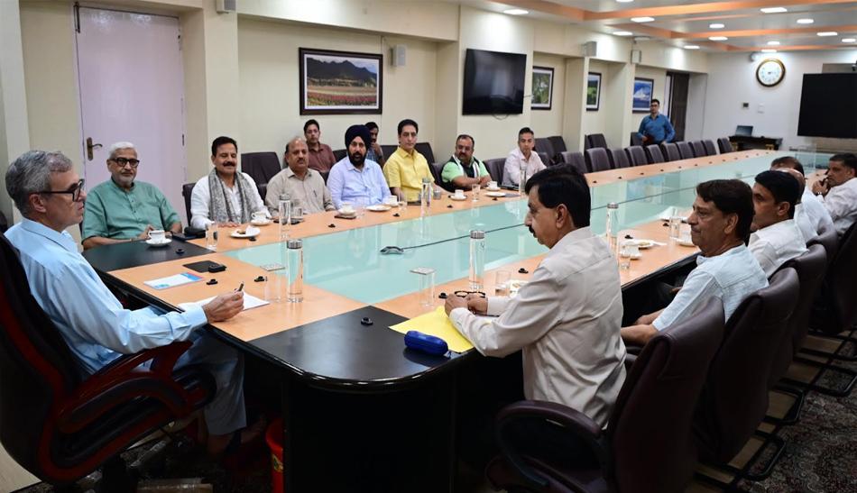 14 BJP MLAs meet CM Omar Abdullah, stresses to make Urdu non-compulsory for the post of Naib Tehsildar with other two issues