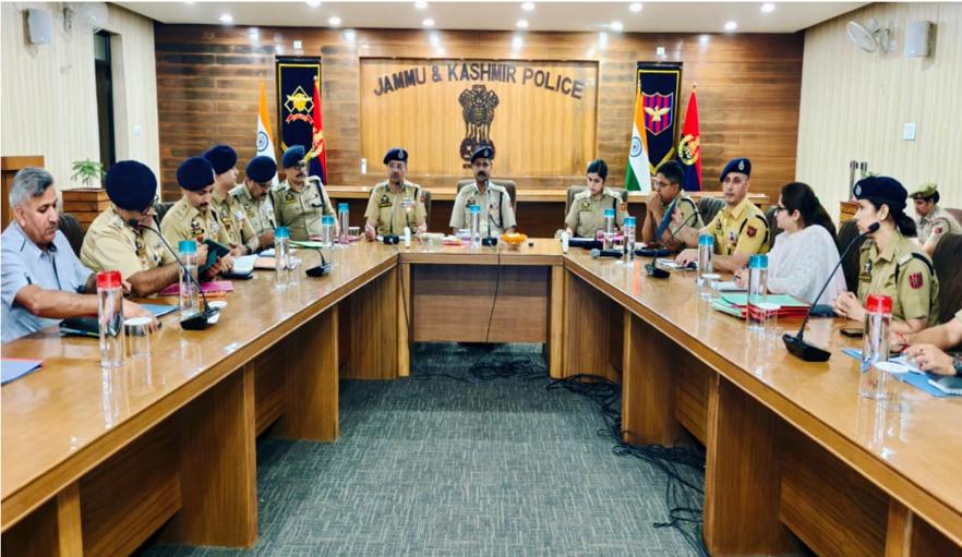 DIG JKS Shridhar Patil Chairs Security Review at District Police Lines Jammu