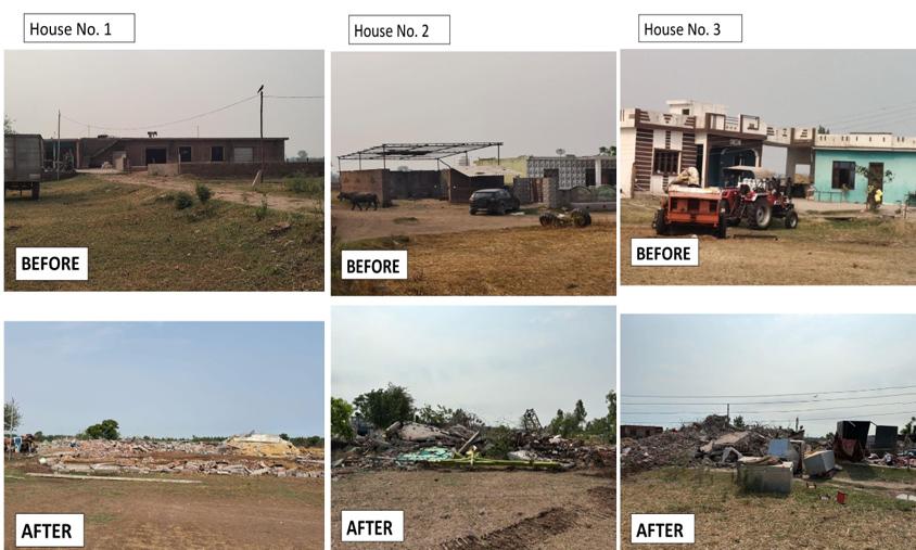 Kathua Cracks Down on Drug Mafia, 3 Houses Demolished Under Nasha Mukt Abhiyan