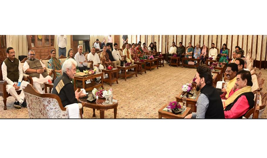 Members of Parliamentary Standing Committee on Coal, Mines and Steel calls on Lieutenant Governor