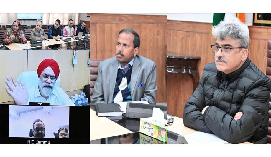 Chief Secy reviews progress on end-to-end digitization of Recruitment Rules