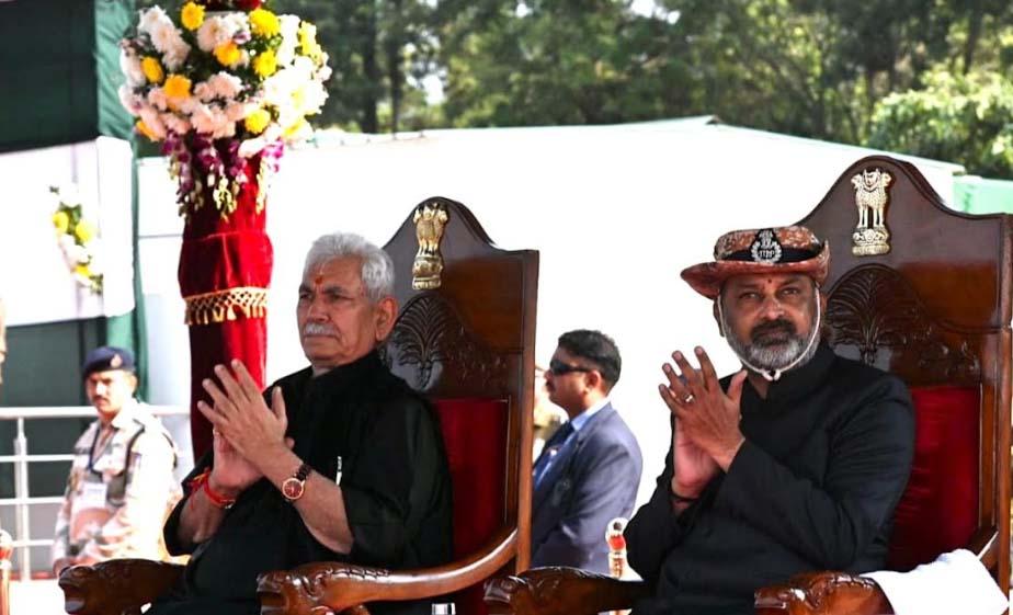 Lieutenant Governor attends 64th Raising Day Celebrations of Indo-Tibetan Border Police (ITBP) at Udhampur