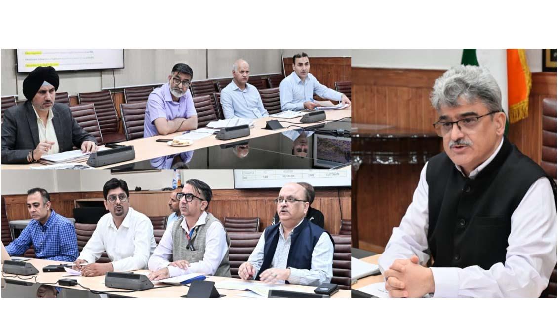 CS reviews PM Vishwakarma Yojana implementation in J&K