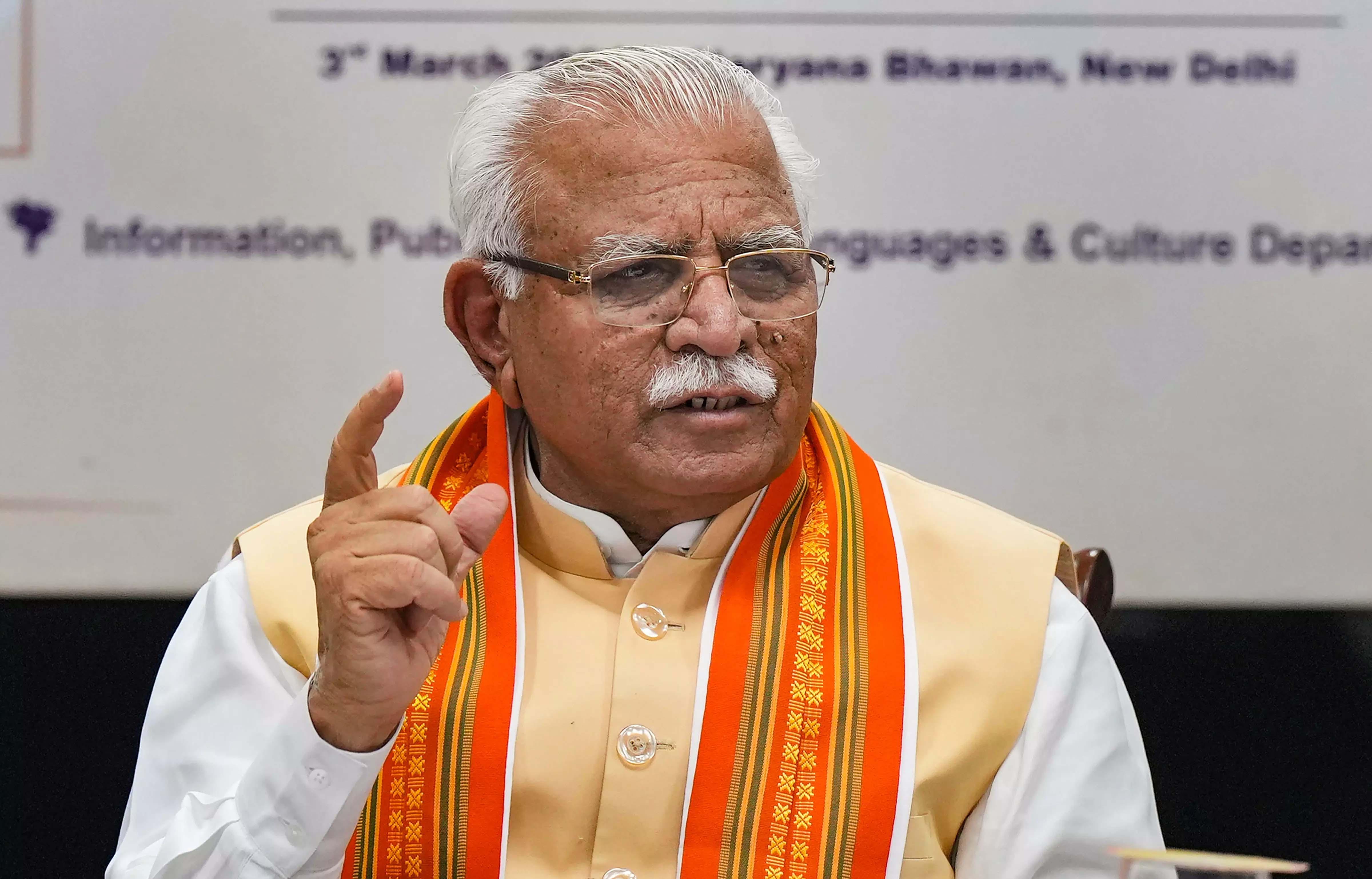 Centre identifying sites in J&K for new hydropower projects: Manohar Lal Khattar