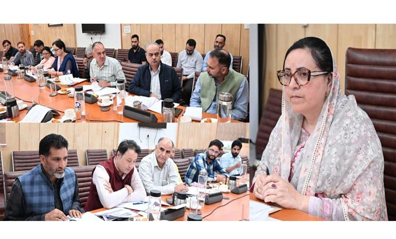 Sustained efforts being made to ensure inclusive, equitable development across J&K: Sakeena Itoo