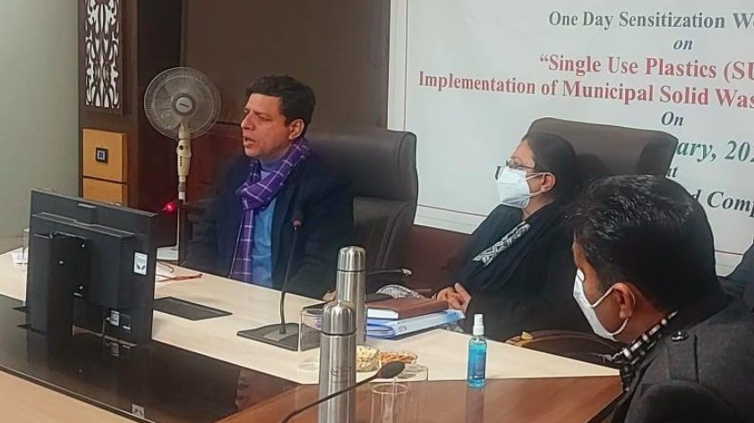 Sanjeev Verma inaugurates JKPCC's sensitization workshop on SUPs, Municipal Solid Waste Management Rules, 2016