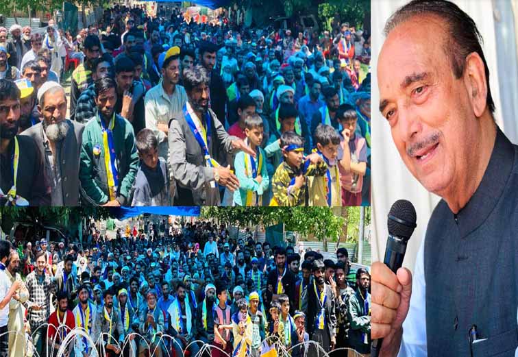 Will uplift, empower Gujjar & Bakarwal’s: Ghulam Nabi Azad 
