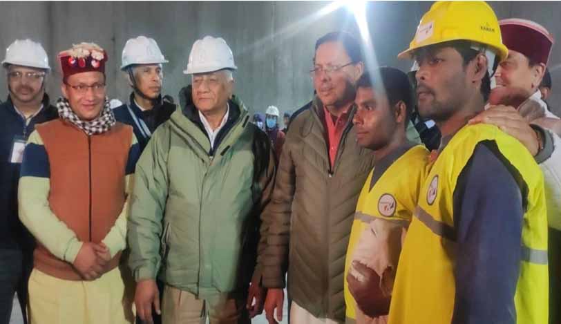 Uttarkashi tunnel updates: All 41 workers rescued from tunnel after 17-Day