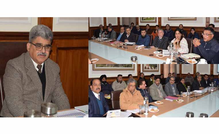 CS for laying focus on completion of schemes under JJM