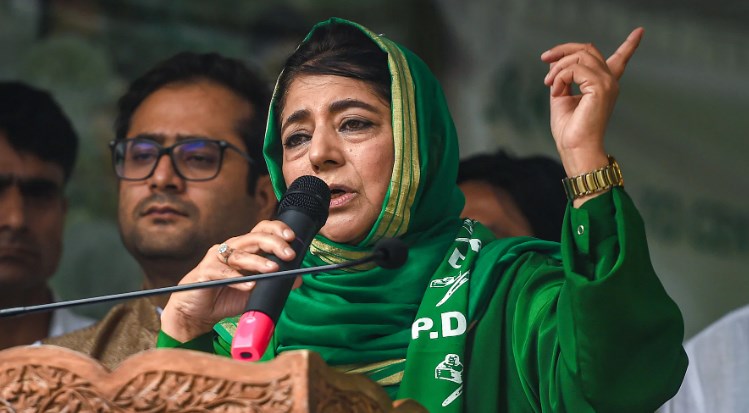 Someone called movie 'The Kashmir Files' a sheer propaganda promoted by BJP: Mehbooba Mufti