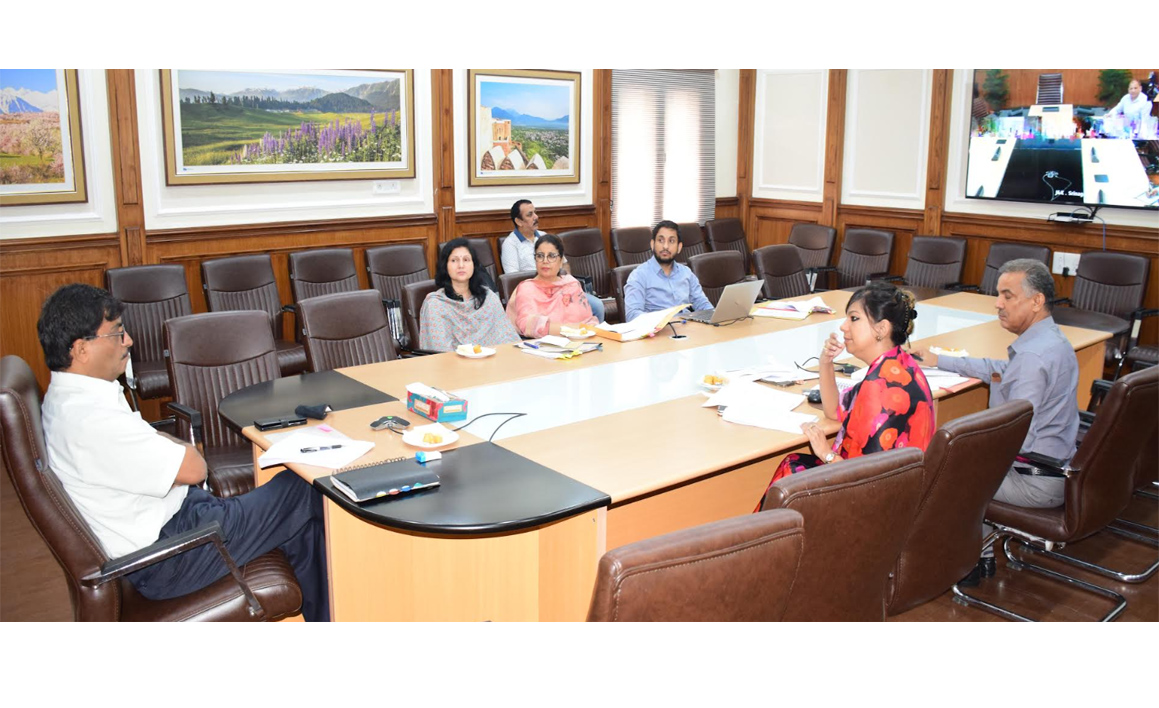 Chief Secretary reviews the Cooperative Department
