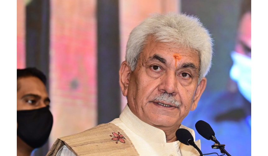J&K stands at number 1 on e-governance among all UTs: Lt Guv Manoj Sinha