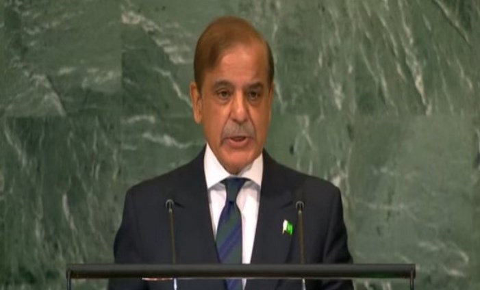 Pakistan PM Shehbaz Sharif calls for peace with India at UN General Assembly
