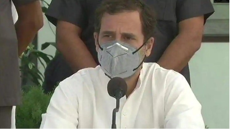 Rahul Gandhi accuses PM Modi of ‘not saying a word’ on Hathras gang-rape