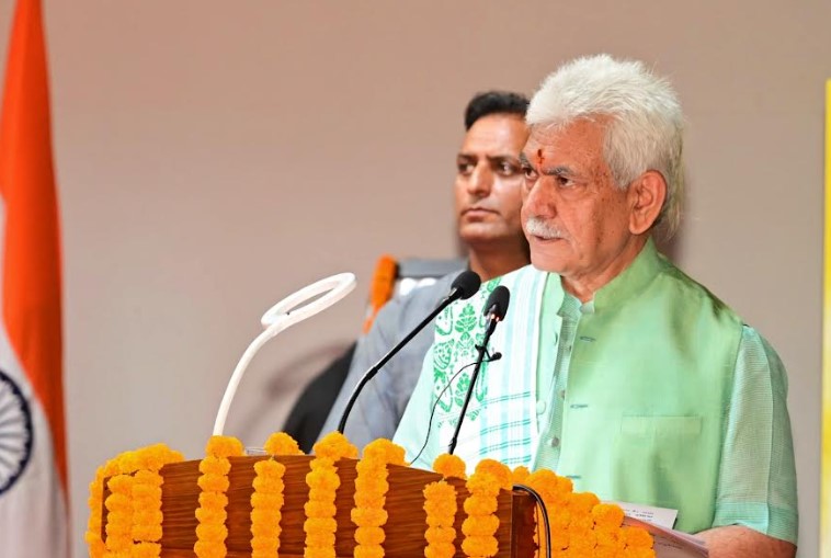 Life and work of Gandhiji is shaping new Jammu Kashmir today: LG Sinha