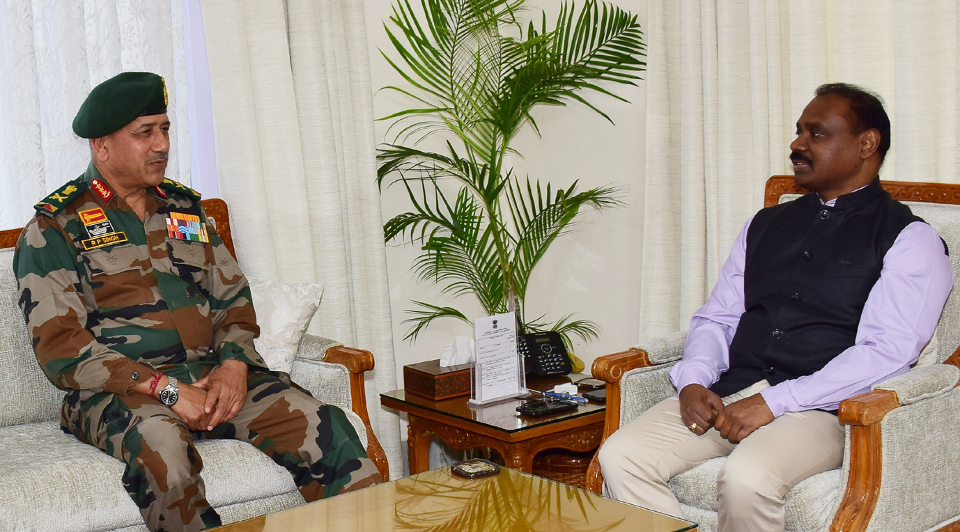 Western Army Commander, BDC Chairpersons meets Lt Governor J&K