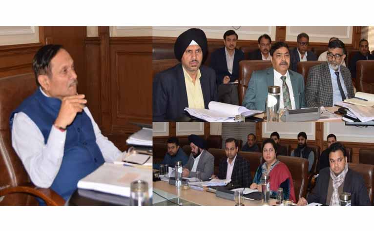 Advisor Bhatnagar chairs BoDs meet of SICOP, SIDCO