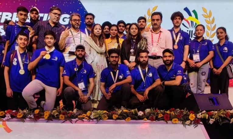 J&K wins 11 medals in India Skill Competitions 2024