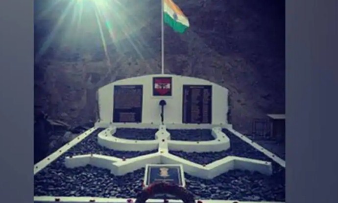 New war memorial built for 20 Indian soldiers who martyred in clash with Chinese at Galwan