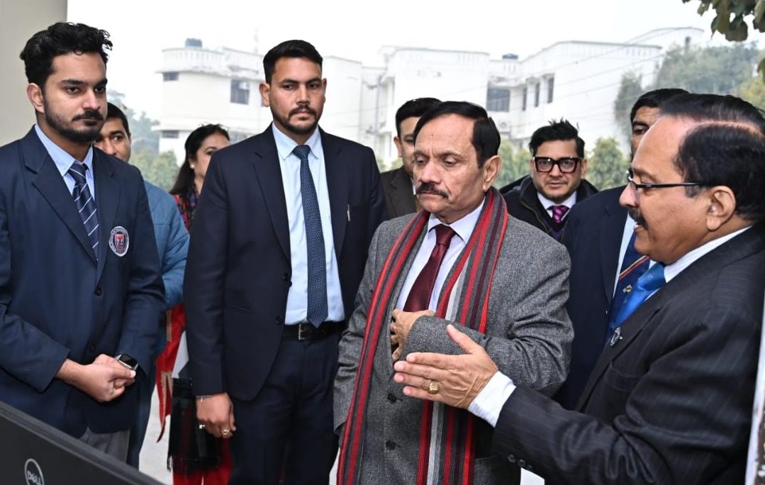 Advisor Bhatnagar address Uday Startup Festival at MIET Jammu