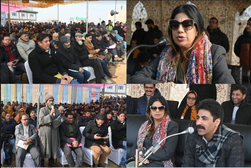 Yasha Mudgal chairs mega Public Darbar at Polytechnic College Larkipora