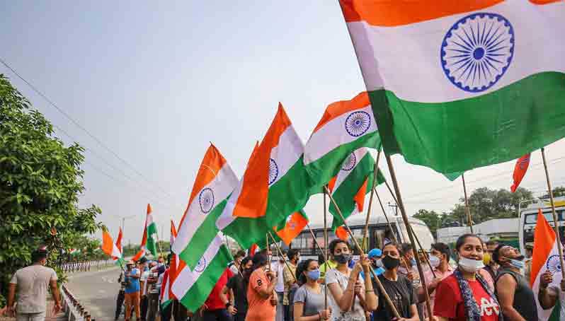 2 years of abrogation of Article 370: BJP hoists tricolor across J&K, PDP says 'day of mourning'
