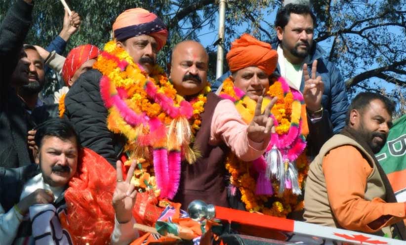 Col Maan Singh elected DDC Kathua Chairman, Raghunandan his Deputy