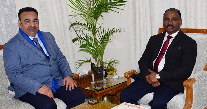 JCCI President meets Lt Governor, projects Various issues 