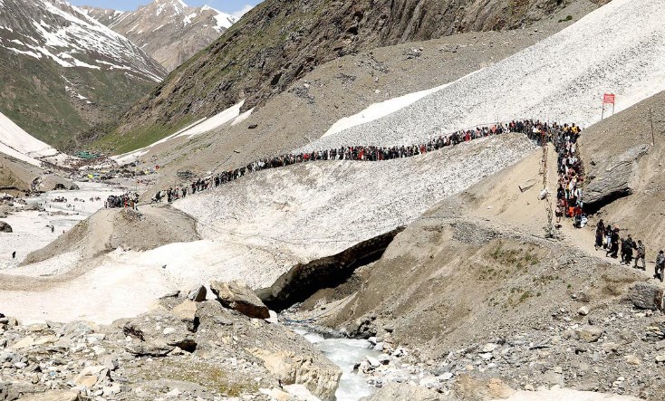 Devotees to experience better tracks enroute Amarnath cave shrine: DG BRO