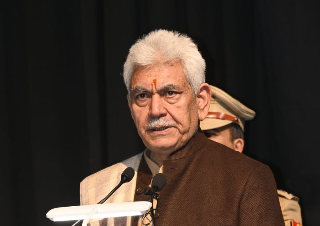 LG thanks PM Modi, Gadkari for J&K road infrastructure boost