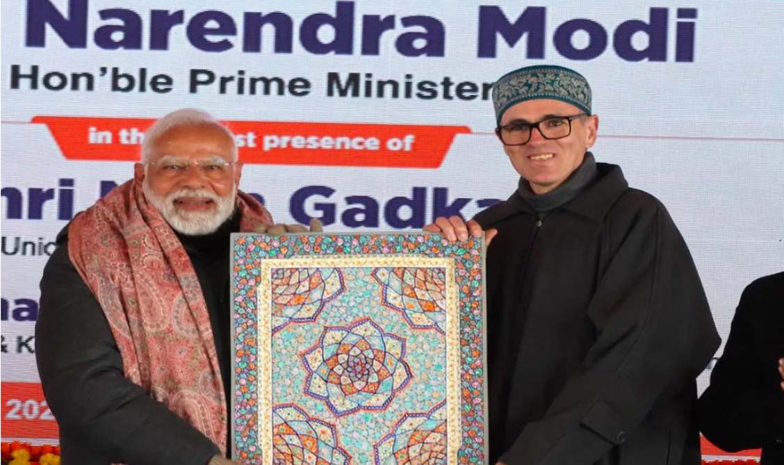 Omar Abdullah rakes up restoration of statehood promise in presence of Modi in J&K's Sonamarg