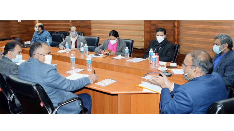 Union Additional Secretary reviews implementation of Digital India Land Records Modernization Programme in JK