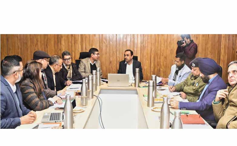 Div Com chairs 16th Board meeting of Jammu Smart City Limited