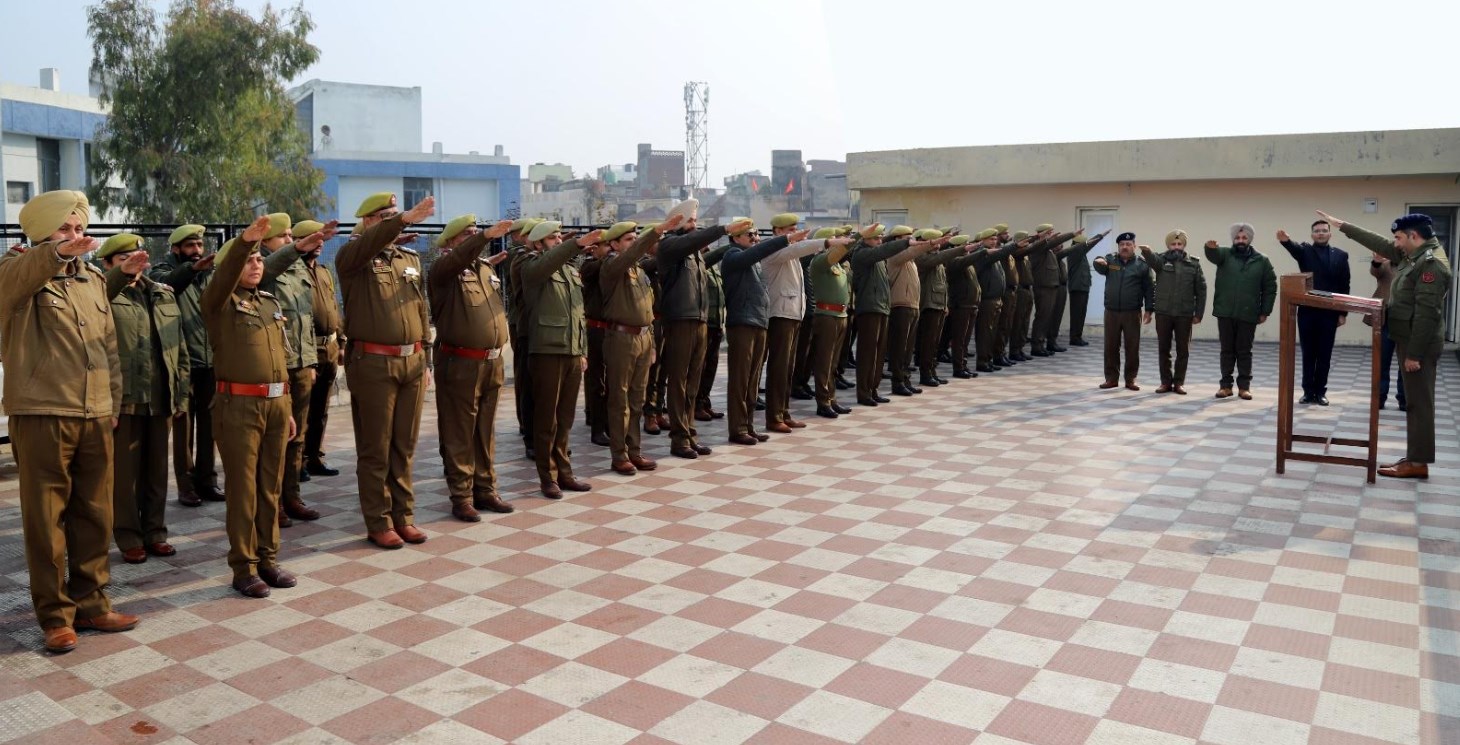 National Voters Day observed at ZPHQ; Staff officer to ADGP Jammu administered pledge